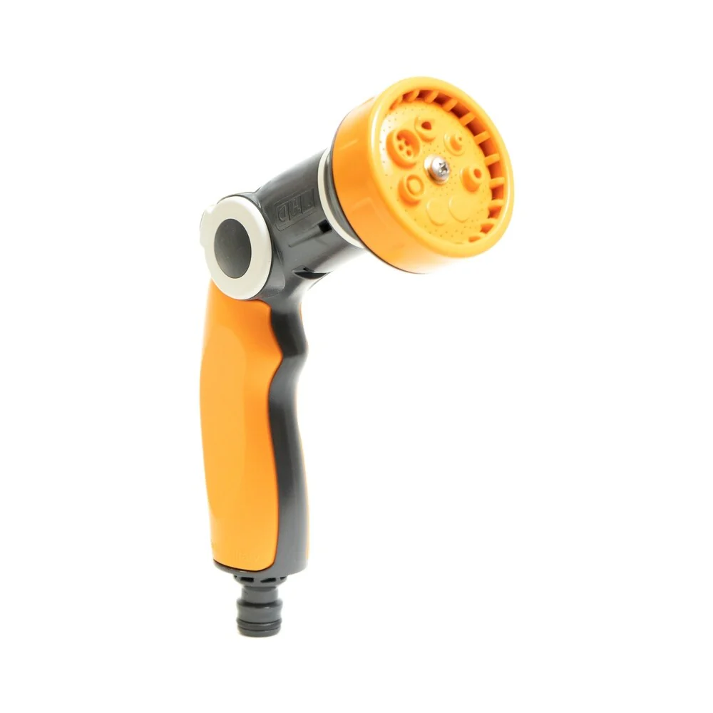 Sprinkler, Watering Timer, Nozzle, Quick-Connect, and Dual-Tap Connector