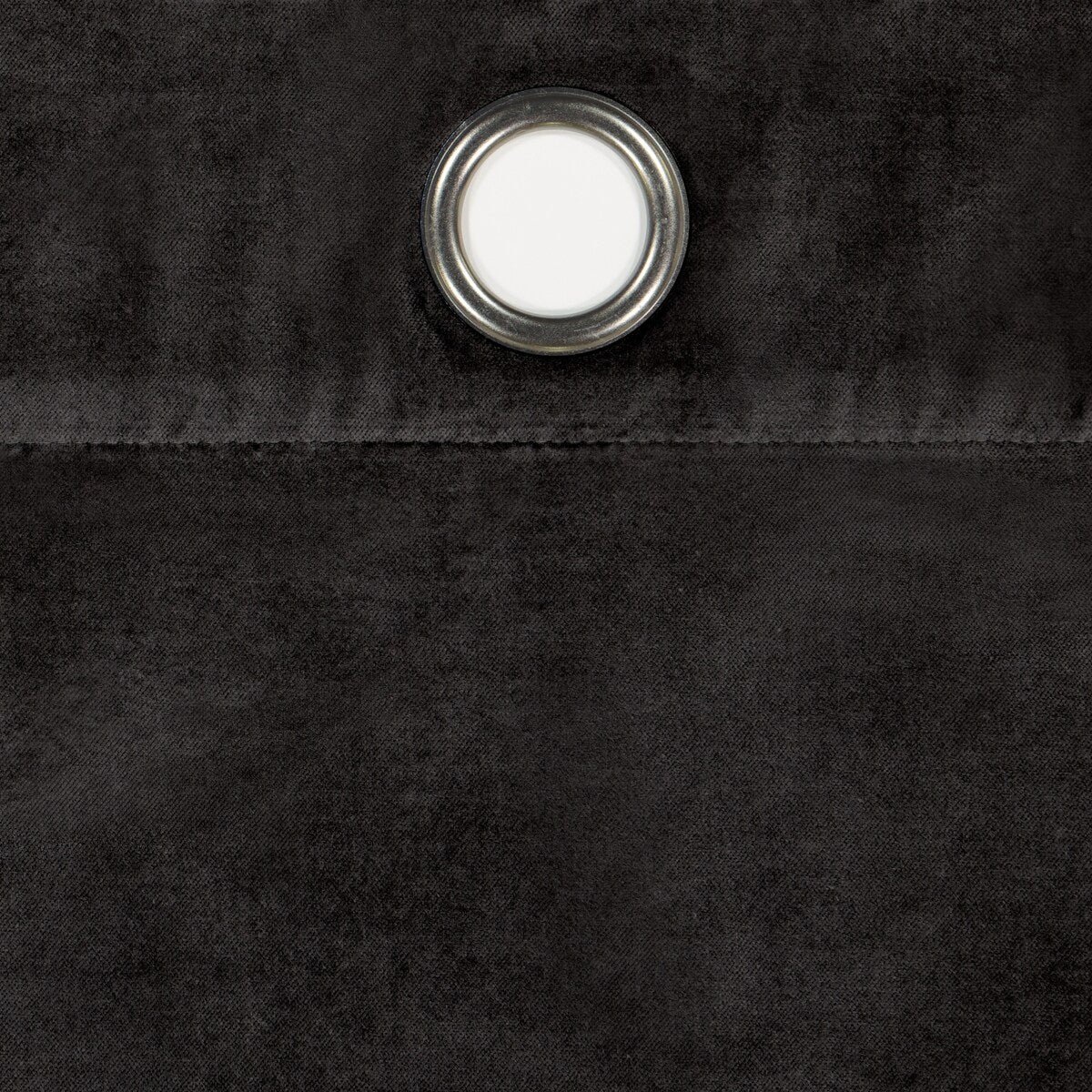 Luxury Cotton Velvet 100% Blackout Grommet Curtain Window Panel