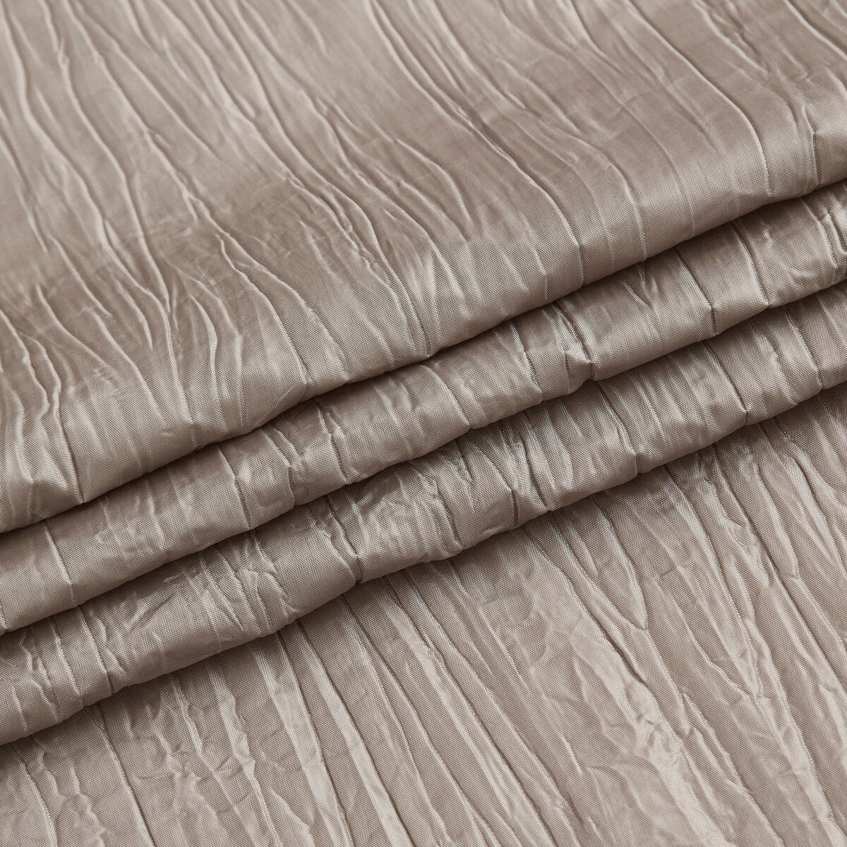 Crushed Silk Light Filtering Grommet Single Panel Extra Wide Curtains