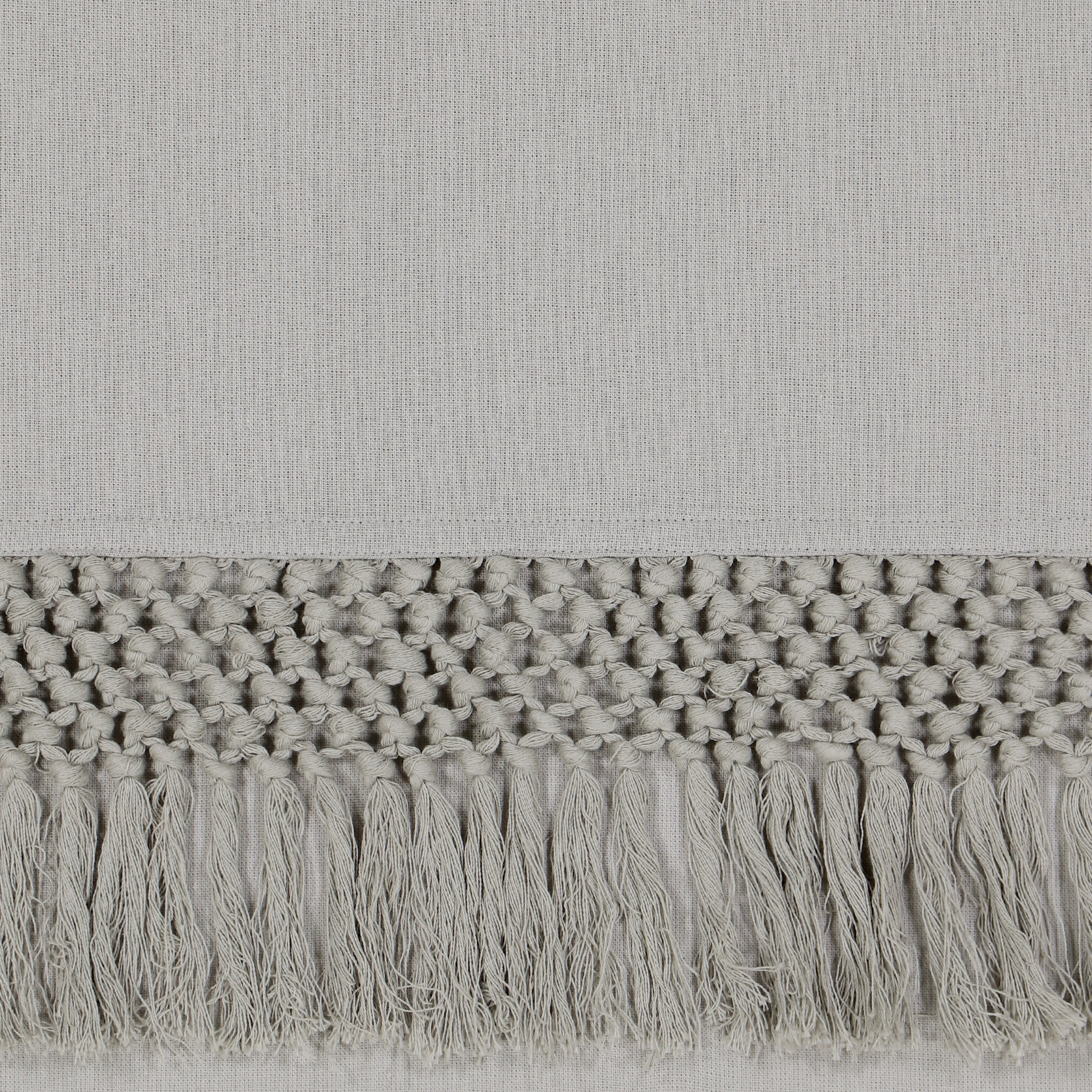 Light Filtering Ringed Window Curtain Panel