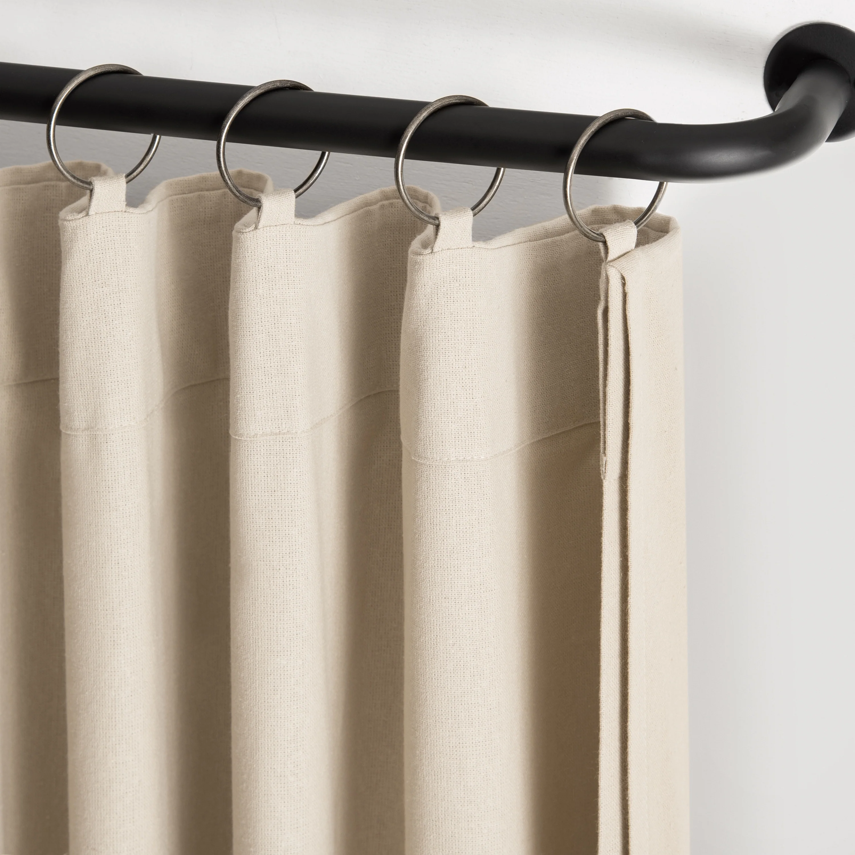 Light Filtering Ringed Window Curtain Panel