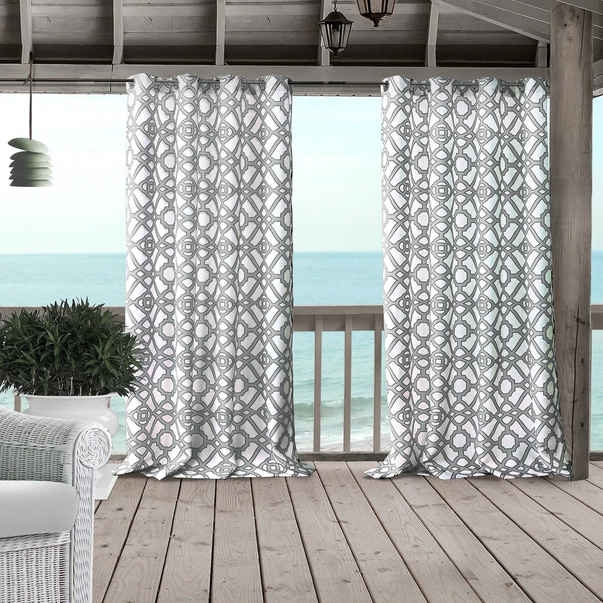 Indoor/Outdoor Grommet Window Panel
