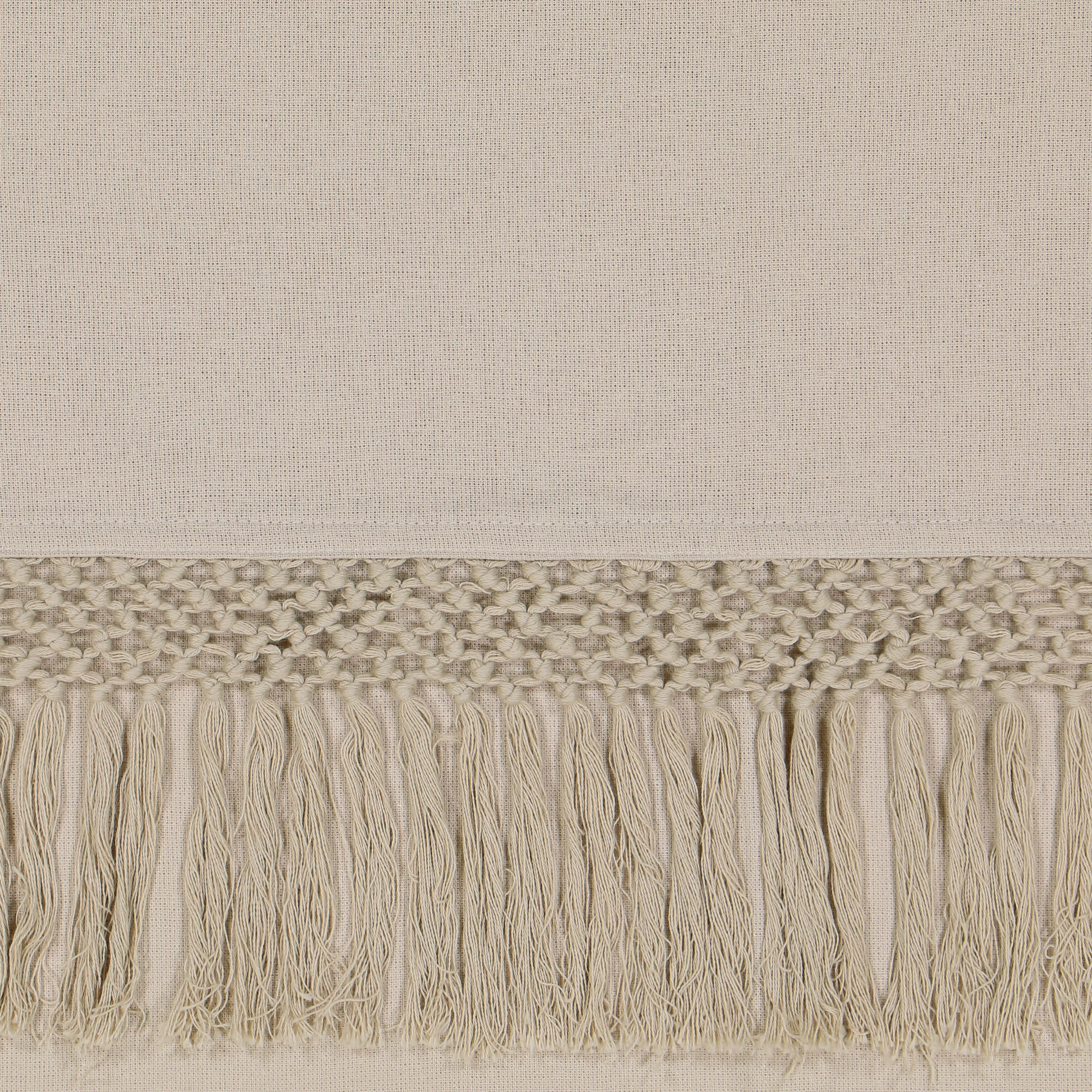 Light Filtering Ringed Window Curtain Panel