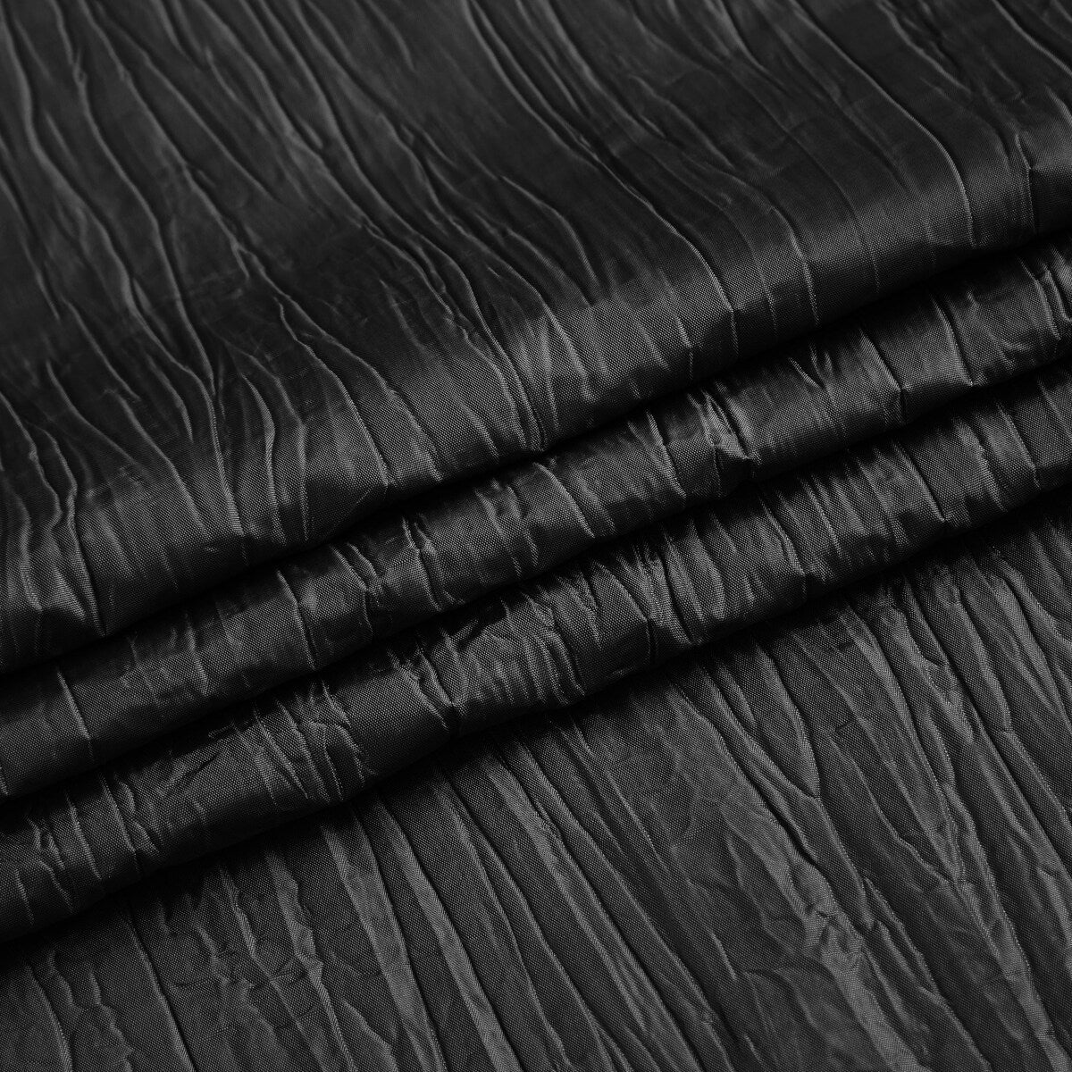 Crushed Silk Light Filtering Grommet Single Panel Extra Wide Curtains