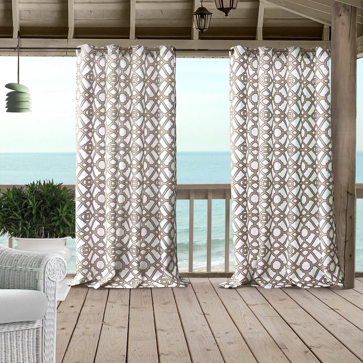 Indoor/Outdoor Grommet Window Panel