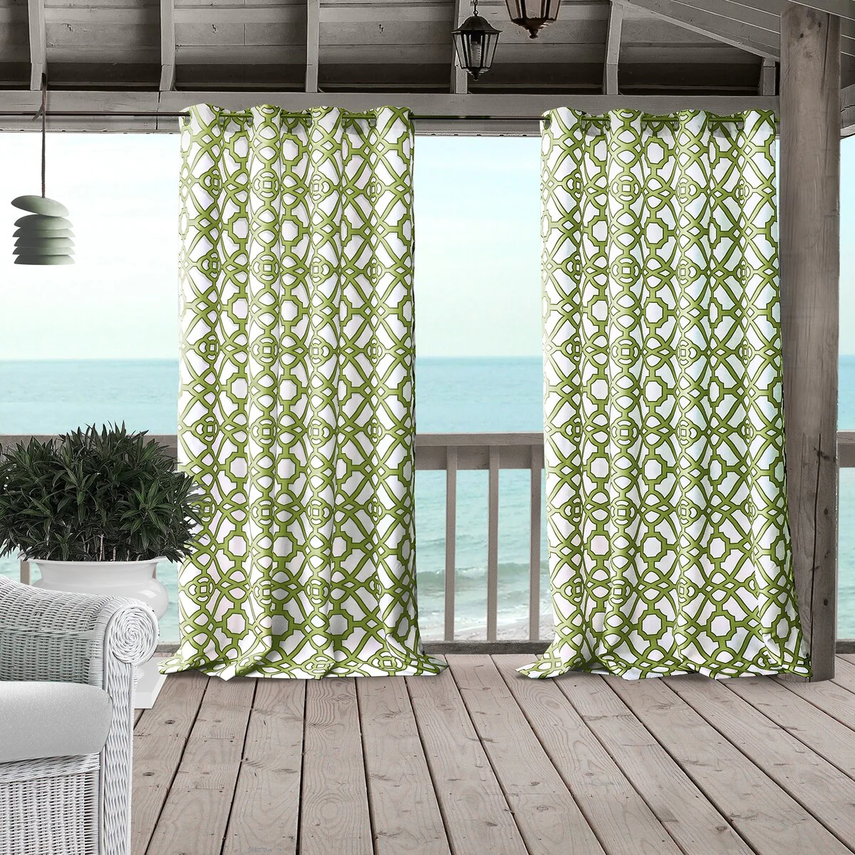 Indoor/Outdoor Grommet Window Panel